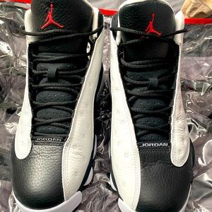 Men’s Air Jordan Retro 13 Black/White/ True Red Size 10.5.